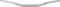 Fuxon Stuurbocht oversized alu 6061 zilver 31.8 mm 630 mm