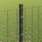 vidaXL - Hekpalen - 22 - stuks - U-vorm - Grijs - 120 - cm - Staal