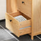 SoBuy BZR97-N - Waskast - 2-in-1 met afneembare waszak - Houtnerf
