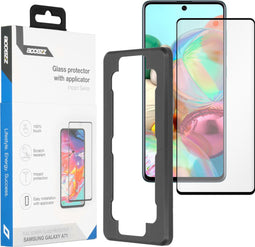 Accezz Samsung Galaxy A71 - Glass Screenprotector met Applicator - 9H Geharde Glas
