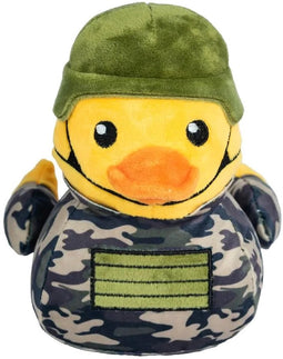 Fuzzyard duck commanduck pluche 16x15x17 cm