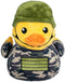 Fuzzyard duck commanduck pluche 16x15x17 cm