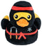 Fuzzyard duck quackie chan pluche 16x15x17 cm