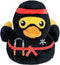 Fuzzyard duck quackie chan pluche 16x15x17 cm