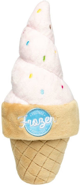 Fuzzyard Plush Toy Ice Cream - Hondenspeelgoed - 1 stuk