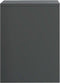 vidaXL - Nachtkastjes - 2 - st - 40x30x40 - cm - bewerkt - hout - grijs