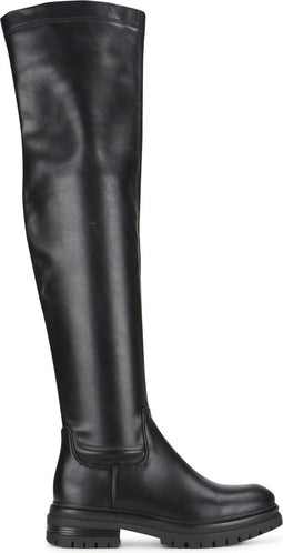 POSH by Poelman IZA - Overknee laarzen - Imitatieleer - Zwart - 41