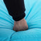 vidaXL - Ligstoel - inklapbaar - oxford - stof - blauw