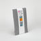 Kussensloop Alexandra House Living Titanium 45 x 80 cm (2 Stuks)