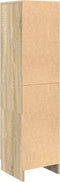 vidaXL - Highboard - Sonoma - Eik - 31,5x32x124 - cm - Gemaakt - van - hout
