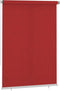 vidaXL - Rolgordijn - voor - buiten - 160x230 - cm - HDPE - rood