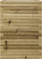 vidaXL - Plantenbak - 50x50x68,5 - cm - geïmpregneerd - grenenhout