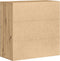 vidaXL - Sideboard - Artisan - Eiken - 79x38x80 - cm - Geengineerd - Hout