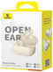 Baseus Bass 15 Clip - Draadloze oordopjes TWS - Microfoon - Wit