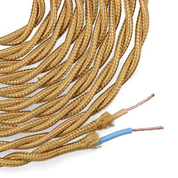 Kabel EDM 11880 C45 Gouden 2 x 0,75 mm 5 m