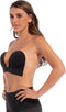MAGIC Bodyfashion LUve Bra - Plak bh - Push up - Zelfklevend - Cup E - Zwart