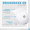 HP Wireless Mouse 220 - Draadloos - Optisch - Wit