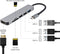 Gembird A-CM-COMBO6-02 - USB C Hub 6 in 1 - 4K HDMI en SD/Micro SD lezer - Grijs