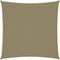 vidaXL - Zonnescherm - vierkant - 5x5 - m - oxford - stof - beige