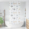 vidaXL - Doucherolgordijn - met - cassette - 100x240 - cm - stofbreedte - 96 - cm