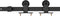 vidaXL - Schuifdeur - met - beslag - 100x210 - cm - massief - grenenhout