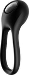 Satisfyer, penis- en testikelring, 'Majestic Duo', waterdicht, oplaadbaar, huidvriendelijke siliconen