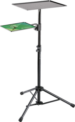 König & Meyer 12150 - Laptopstandaard - Traploos verstelbaar 763-1245 mm - Zwart