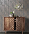 DUTCH WALLCOVERINGS Behang Rhea Trees grijs en roségoudkleurig