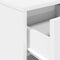 vidaXL - Nachtkastjes - 2 - st - met - lade - 40x34x50 - cm - wit