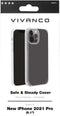 Vivanco Safe and Steady - Soft Case - Krasbestendig Schokbestendig - Transparant