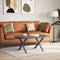 vidaXL - Salontafelpoten - 2 - st - X-vormig - 70x(42-43) - cm - staal - antraciet