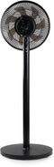 DOMO DO8156 - 2-in-1 Statiefventilator en Tafelventilator - 3 standen - Ø 30,5 cm - Zwart