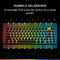 Glorious GMBK 75% - RGB-gamingtoetsenbord - IP57 waterdicht - Zwart