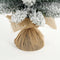 Black Box Trees Gerlos - Smalle Kunstkerstboom - H75 x Ø36 cm - Groen Frosted
