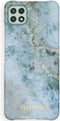 Selencia Hoesje Geschikt voor Samsung Galaxy A22 (5G) Hoesje - Selencia Maya Fashion Backcover - blauw