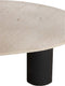 Light & Living Organische Salontafel Lasica - Travertin - 130 x 80cm - Zand