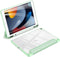 Dux Ducis Tablet Hoes Geschikt voor Apple iPad 8 (2020) 8e generatie / Apple iPad 7 (2019) 7e generatie / Apple iPad 9 (2021) 9e generatie - Dux Ducis Toby Bookcase - Groen