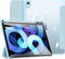 Dux Ducis - Tablet hoes geschikt voor Apple iPad Air 10.9 - Toby Series - Tri-Fold Book Case - Blauw