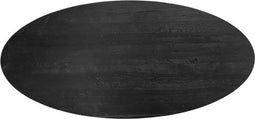 Richmond Interiors Eettafel TOP Watson ovaal 235 (Black)