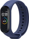 iMoshion Bandje Geschikt voor Xiaomi Mi Band 3 / 4 - iMoshion Siliconen band inkliksysteem ronde sluiting - Blauw