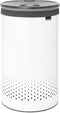 Brabantia Wasmand - 60 l - Quick-Drop Opening - White / Dark Grey