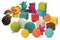 Infantino - Sensory - Ball Block Buddies - Badspeelgoed