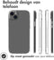 iMoshion Hoesje Geschikt voor iPhone 14 Plus Hoesje Siliconen - iMoshion Shockproof Case - Transparant