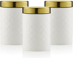 Swan Gatsby Retro Opbergblikken – Set van 3 – Niet Voor in de Vaatwasser