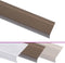 vidaXL Trapneuzen L-vormig 5 st 100 cm aluminium bruin