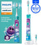 Philips Sonicare for Kids HX6322/04 - Elektrische Tandenborstel - Bluetooth - Blauw - incl. extra opzetborstel
