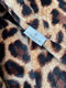 LINNICK Flanel Fleece Hoodie - Fleece Deken met Mouwen - Leopard Bruin - Deken met Mouwen - Fleece Deken - Hoodie Heren - Hoodie Dames - Hoodies - Hoodie Deken