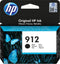 HP 912 - Inktcartridge - Origineel - 300 pagina's - Zwart