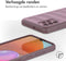 imoshion Hoesje - Geschikt voor Samsung Galaxy A32 (4G) - EasyGrip Backcover - Paars