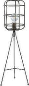 PTMD Bolt Vloerlamp - 21 x 21 x 82 cm - Metaal - Zwart - 3-Been